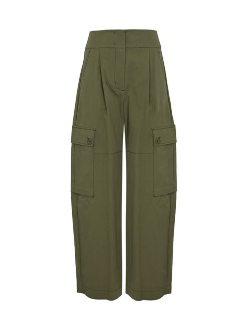Pantalone cargo WKDAQUILA in gabardina di misto cotone WEEKEND MAX MARA | 2615131101600004